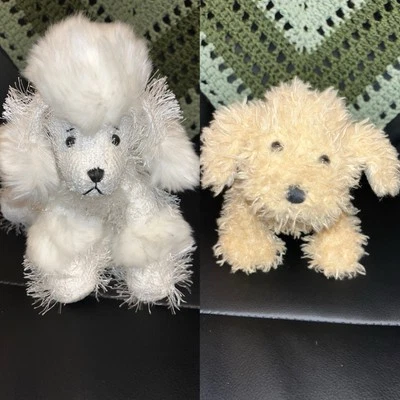 Set of 2 Webkinz, Poodle & Labradoodle, Used, No Code, Good Condition - Image 1 of 4