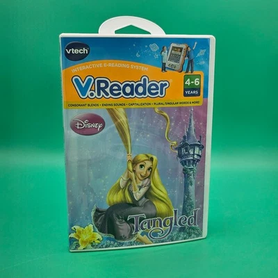 Tangled Disney Princess VTech Mobigo Touch Learning System Games Toddler VG+ - Image 1 of 3
