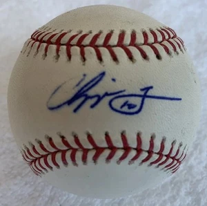 Chipper Jones Signed signed Official National League Baseball - QR code Beckett - Picture 1 of 4
