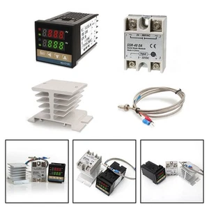 Digital Thermostat Digital Temperature Controller 110-220V 400°C Range - Picture 1 of 12