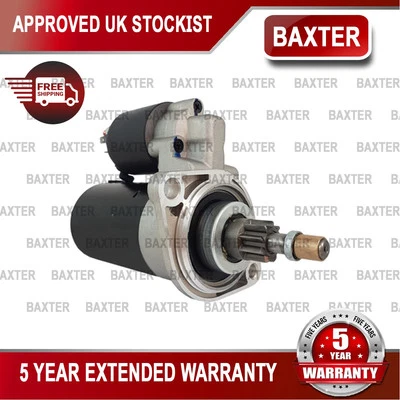 Fits VW Transporter Transporter/Caravelle 1.9 2.1 Baxter Starter Motor - Image 1 of 4
