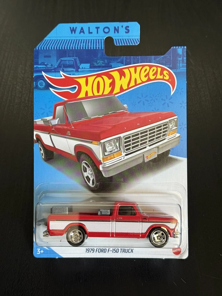 Camioneta Ford Walmart 1979 Hot Wheels F-150 Sam Walton - roja/blanca Foto 1 de 1
