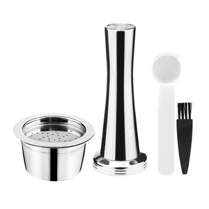 Neu Edelstahl Kaffeekapsel Tasse Pod Set Fit für ALDI / Expressi /  DEK FEE DE - Bild 1 von 30