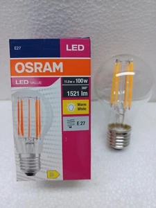 LAMPADA LED GOCCIA FILAMENTO E27 OSRAM 11W / 2700K (LUCE CALDA) - Foto 1 di 1