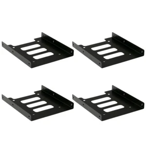 4Pcs 2.5 to 3.5 Inches Desktop SSD Tray Hard Disk Drive Mounting Bracket - Afbeelding 1 van 12