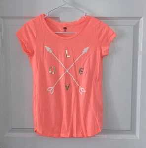 Old Navy Tee Girls size XL 14 Love T-shirt - Picture 1 of 3