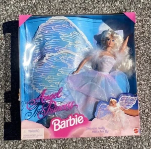 Vintage NRFB Angel Princess Barbie Doll 1996 Mattel 15911 NOS NIB With Wings - Picture 1 of 5
