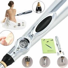Elektrisch Akupunkturstift Therapie heilend Meridian Energie Massage Stift Neu