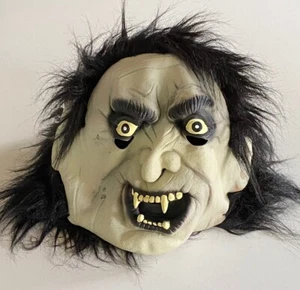 Vintage 1999 Paper Magic Group Halloween Mask Dracula Vampire Latex Rubber - Picture 1 of 6