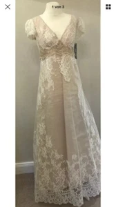 Brautkleid Vintage „Rembo Styling“ Größe 38 - Bild 1 von 4