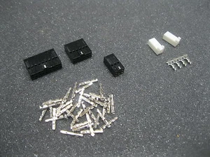 Molex Kit 18, 12, 6, 2 pin Rectangular Housing Connector Receptacle 0.100" - Picture 1 of 7