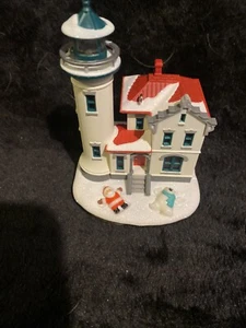 Hallmark Keepsake Ornament 2023 Magic Holiday Lighthouse - Picture 1 of 8