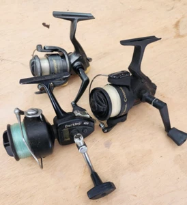 Set of 3 Spinning Reels Condor 540 Berkley 420 Shakespeare Excursion - Picture 1 of 12
