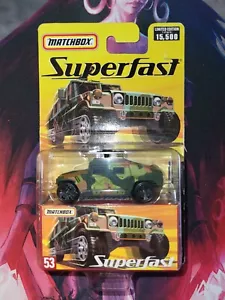 Matchbox Superfast Humvee (Limited Edition 1 of up to 15,500) - Picture 1 of 3