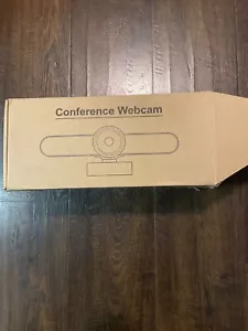TONGVEO Weitwinkel Webcam mit Mikrofon und Lautsprecher, Konferenzraum USB 1080P - Bild 1 von 6