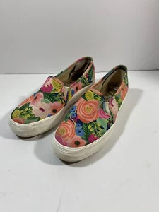 Keds Rifle Paper Co. Garden Party Women's Slip On Sneakers Size 7 Flowers Keds - Picture 1 of 8