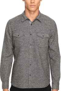 Anthony Thomas Melillo L50305 Mens Gray Donegal Twill Button Up Shirt Size Small - Picture 1 of 3