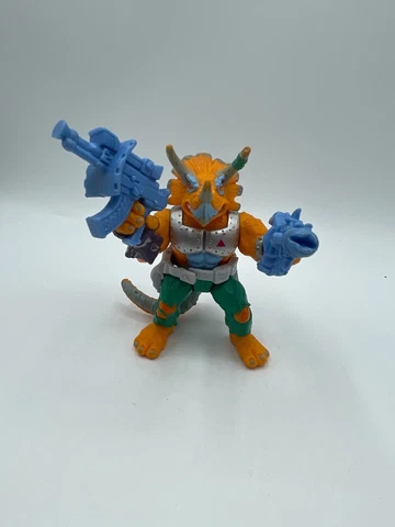 Vintage 1990 TMNT Triceraton - 100% Complete Cover