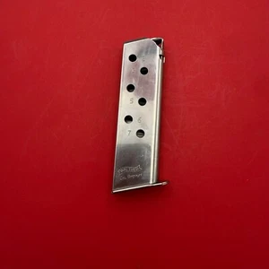 Mag Walther PPK/S 9mm Kurz .380 ACP 7 Round Magazine Factory OEM Ribbed Clip - Picture 1 of 4