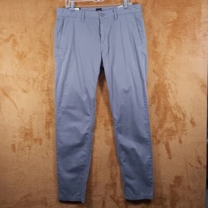HUGO BOSS Mens Pants 34x32 Gray Chino Tapered Fit SCHINO TABER D $198 - Picture 1 of 10