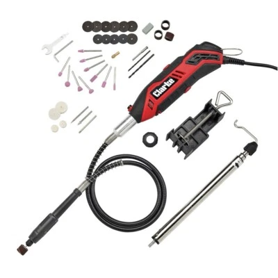 Clarke CRT130, 40pce Rotary Tool Kit. DIY, Ideal for hobby and model enthusiasts - Image 1 of 3