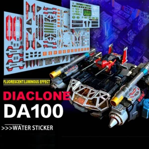 Set of 3 Waterslide Stickers For Autobot Diaclone DA100 Figure Toy Luminous HOT - Picture 1 of 13