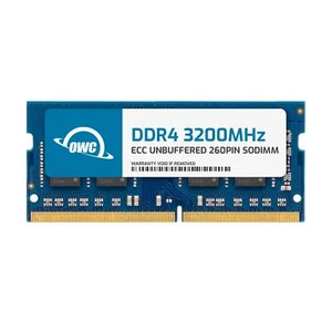 OWC 8GB 16GB 32GB DDR4 3200MHz ECC Unbuffered SODIMM 260pin Memory RAM - Picture 1 of 12