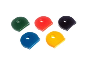 Schlüssel Kappe Identifizierend Abdeckung 5 Verschiedene Farben 4 Von Jedem 20 - Bild 1 von 1