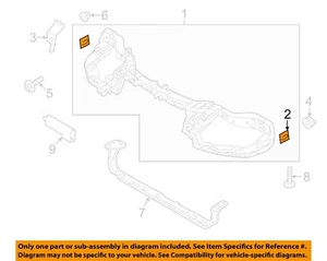 FORD OEM Fender-Front Bracket Nut W708680S442 (Set Of 4) - Picture 1 of 2