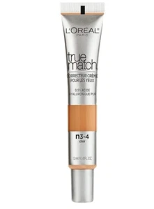 ~ L'Oreal Paris True Match Augencreme in einem Concealer n3-4 helles Clair 0,4 flüssige Unzen - Neu im Karton - Bild 1 von 3
