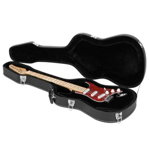Hard-Shell Electric Guitar Case Flat Surface Black Suit for GST, GTL Guitar - Picture 1 of 19