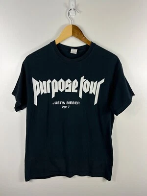 Camiseta Justin Bieber 2017 Purpose Tour My Mama Don't Like You Gildan Etiqueta Pequeña Foto 1 de 4