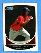2013 Bowman Chrome Prospects #BCP219 Keury de la Cruz Red Sox