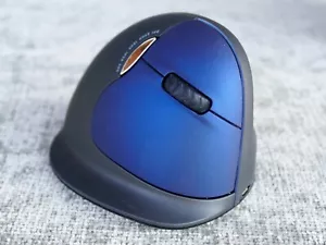 Human Ergonomic Design EV Vertical Grip Mouse Wireless USB 500/1000/1800/2500DPI - Picture 1 of 12