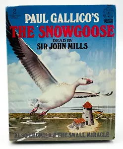 The Snowgoose Paul Gallico Read by Sir John Mills 1978 Cassette Audio Book NEW - Picture 1 of 6