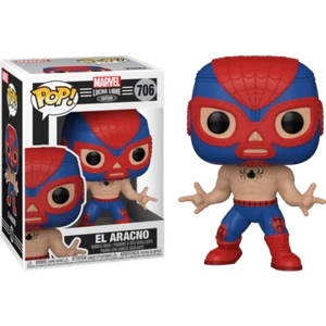 Funko Pop! Marvel Lucha Libre Edición El Aracno Spiderman 706 ¡NUEVO EN CAJA! ¡Perfecto! - Imagen 1 de 4