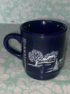 Van Well Wellco Design deutsche Kaffeetasse Becher Kossinger blau 0,21-KB CE M18 0104 - Bild 1 von 8