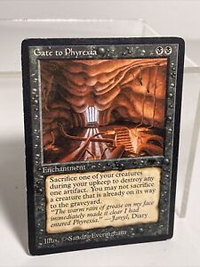 WOTC MtG Antiquities Gate to Phyrexia Wear NEVER PLAYED