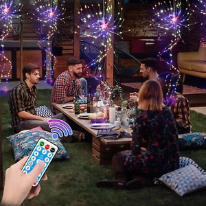 Christmas Fairy Lights Solar Garden Lights Outdoor Waterproof Home Decor Yard - Picture 1 of 11