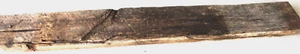 5x35" RECLAIMED WEATHERED OAK OLD BARN BOARD WOOD LUMBER RUSTIC BOARD CRAFTS ART - Picture 1 of 2