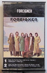 Foreigner - S/T Debut - Atlantic CS 19109 Rock Cassette, Album - Picture 1 of 6