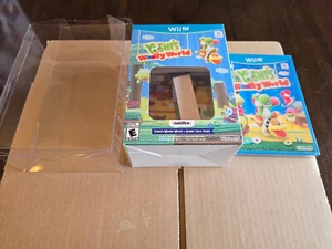 Yoshi's Woolly World (Wii U, 2015) Green Yoshi Edition - No Amiibo - New Game! - Picture 1 of 18