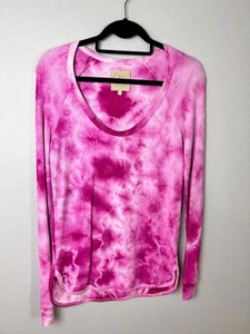 Chaser Womens Tie Dye Sweatshirt Top Ribbed Pullover Size Small S - Picture 1 of 7