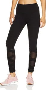 Lorna Jane Leggings Womens L Large Ankle Mesh Mid Rise Workout Gym Athletic Yoga - Picture 1 of 12