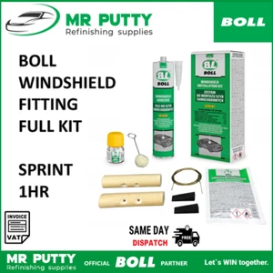 SCHEIBEN MONTAGESATZ BOLL SPRINT GLAS DICHTSTOFF VERKLEBUNG KLEBER KLEBEN WOHNMOBIL - Bild 1 von 1