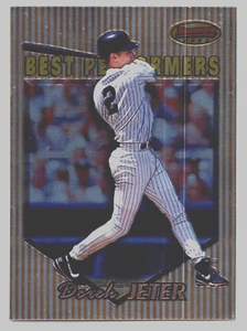 Bowmans Best Derek Jeter #88 Best Performers MLB New York Yankees 1999 envío y devolución gratuitos - Imagen 1 de 2