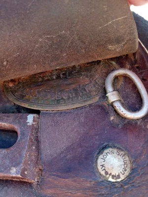 Sillín de salto Johs Stubben Krefeld 1894 14 pulgadas inglés vintage  Foto 1 de 4