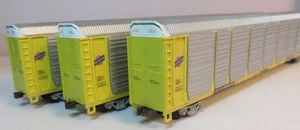 N Scale Con-Cor C&NW 3-Pack--3 Numbers Tri Level Auto Rack Knuckle Couplers NOS - Picture 1 of 10