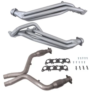 Cabezal de tubo largo recubierto de cerámica de titanio BBK 18561 para Ford Mustang GT 5.0 11-14 - Imagen 1 de 4