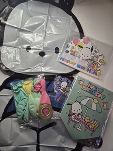 Pochacco Party Supplies Set Balloons Cake Toppers Banner for Kids Birthday Decor - Picture 1 of 5